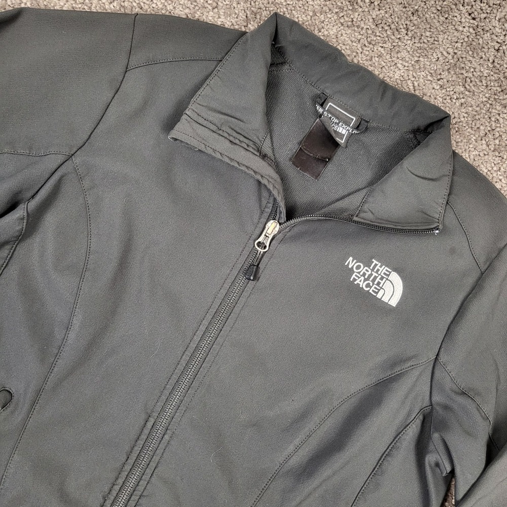 The North Face Apex Softshell Jacket Womens M Black Excellent Windproof Techwear